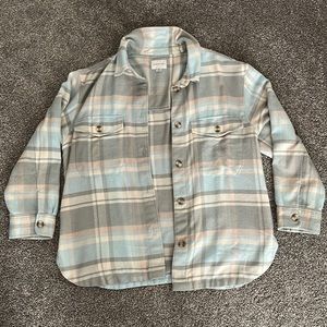 American Eagle Plaid Shacket
